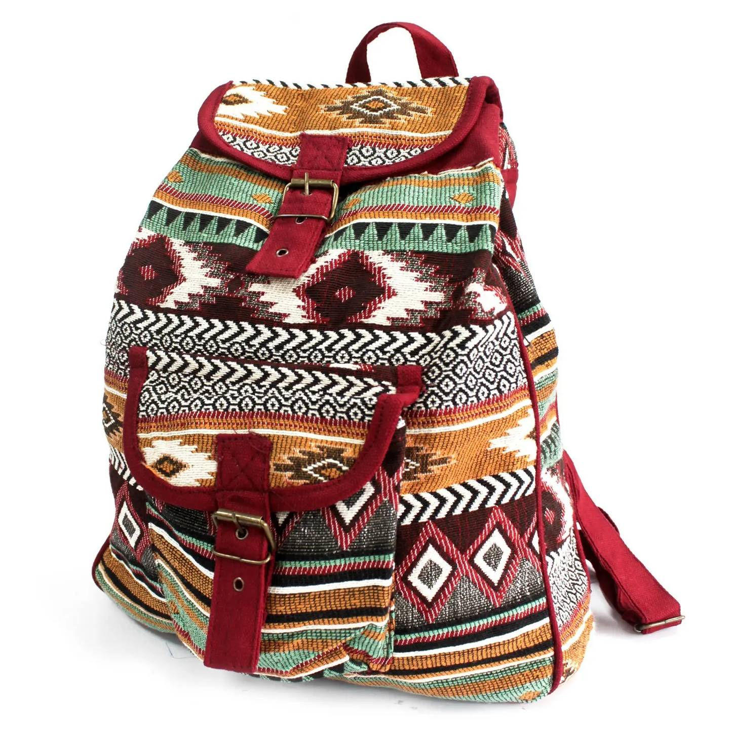 Mochila - Bolsa Nepalês - Chocolate - Hoc Sensu