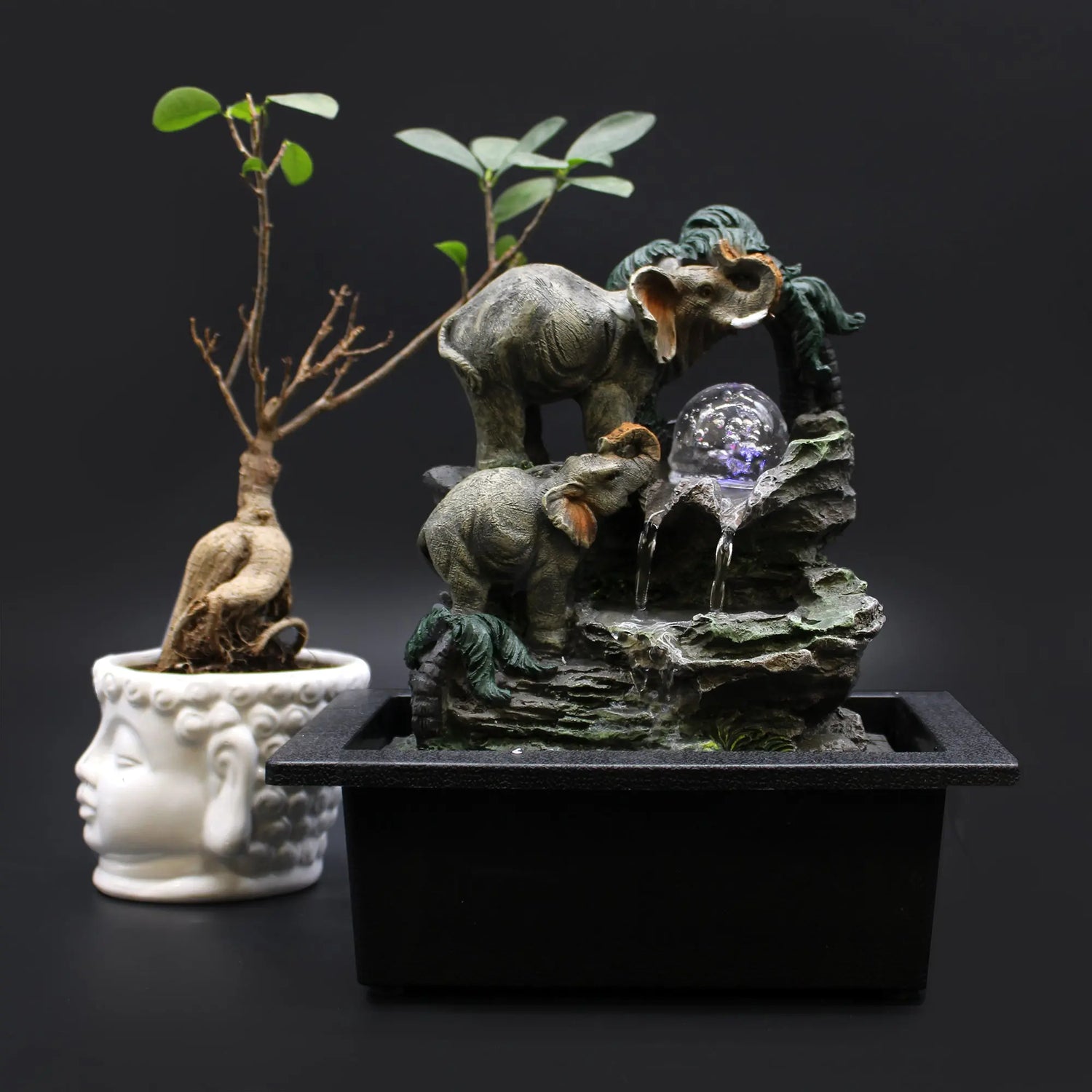 Fonte de Água de Mesa – Harmonia e Bem-Estar com Feng Shui Hoc Sensu