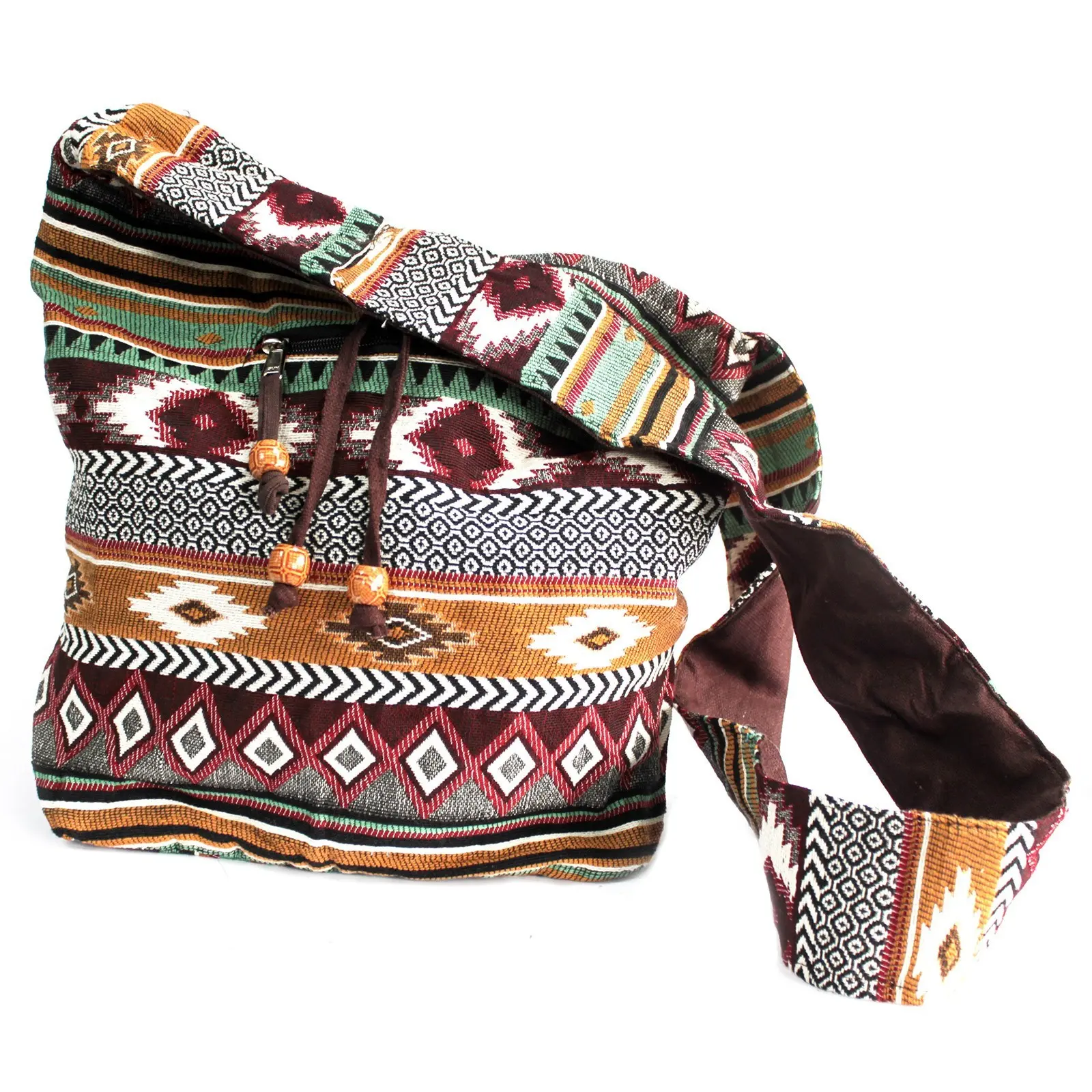 Bolsa Nepalês - Chocolate - Hoc Sensu