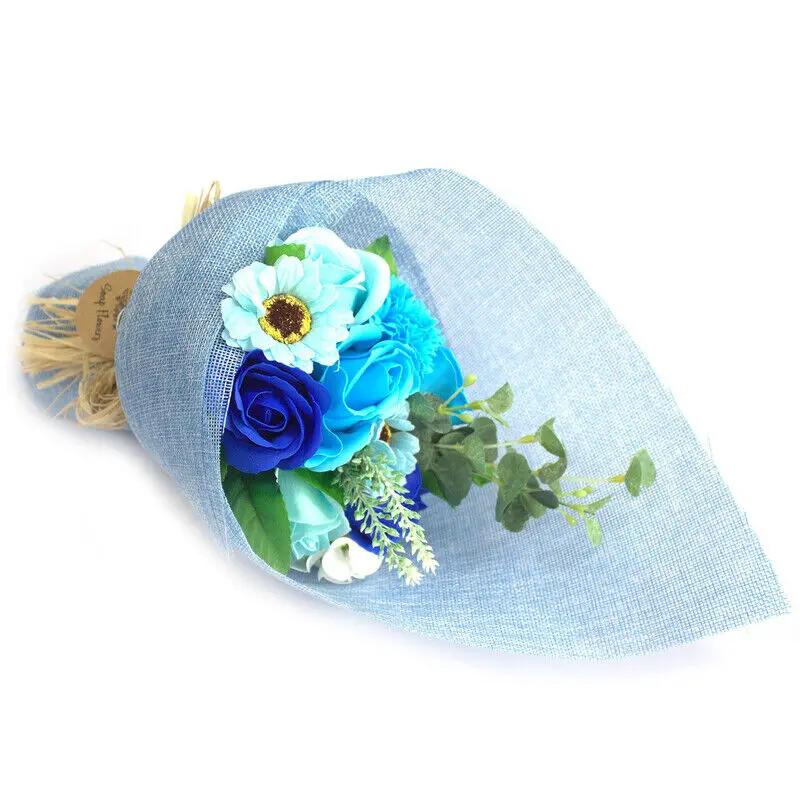 Bouquet de Flores de Sabão - Azul - Hoc Sensu