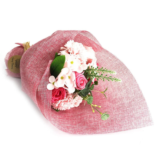 Bouquet de Flores de Sabão - rosa - Hoc Sensu