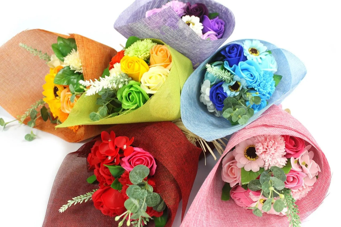 Bouquet de Flores de Sabão Laranja - Hoc Sensu