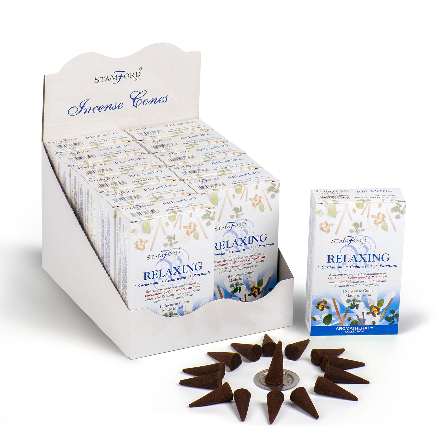 Caixa com 12 Cones Relaxantes - Loja do Tigo