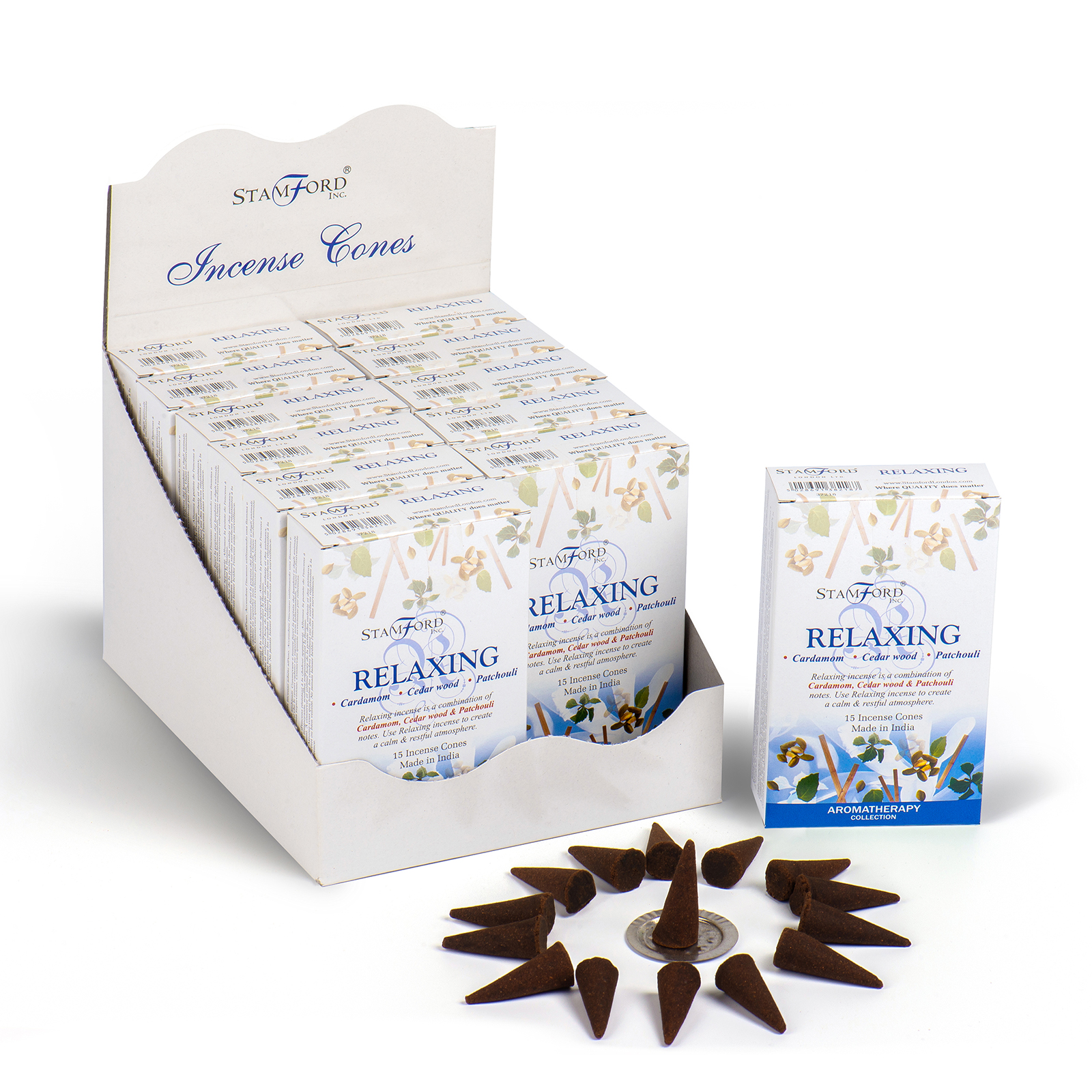 Caixa com 12 Cones Relaxantes - Loja do Tigo