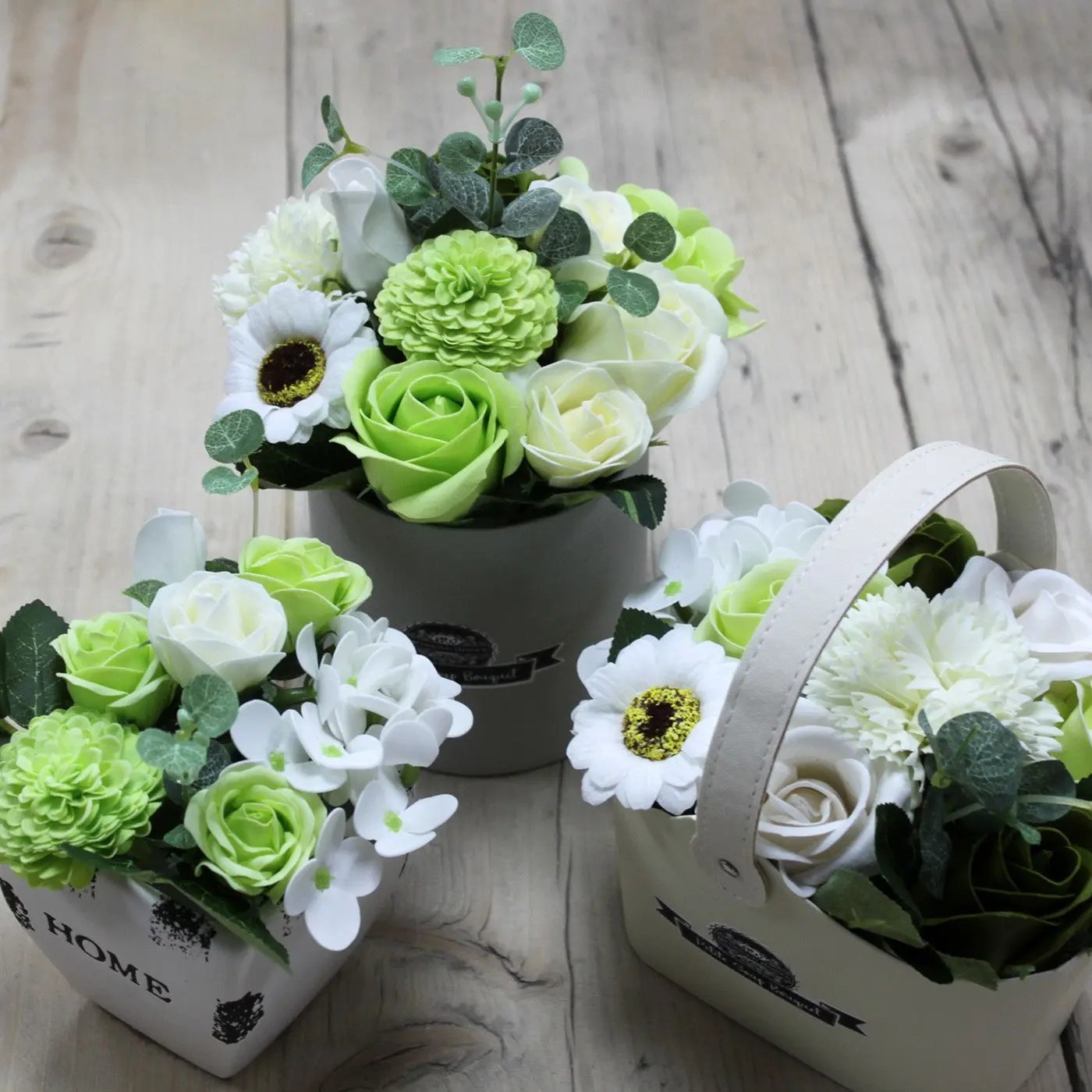 Cesta Bouquet de Flores de Sabão - Hoc Sensu