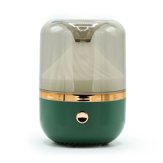 Difusor de Aromas Verde e Bronze - USB - Mudança de Cor - Hoc Sensu