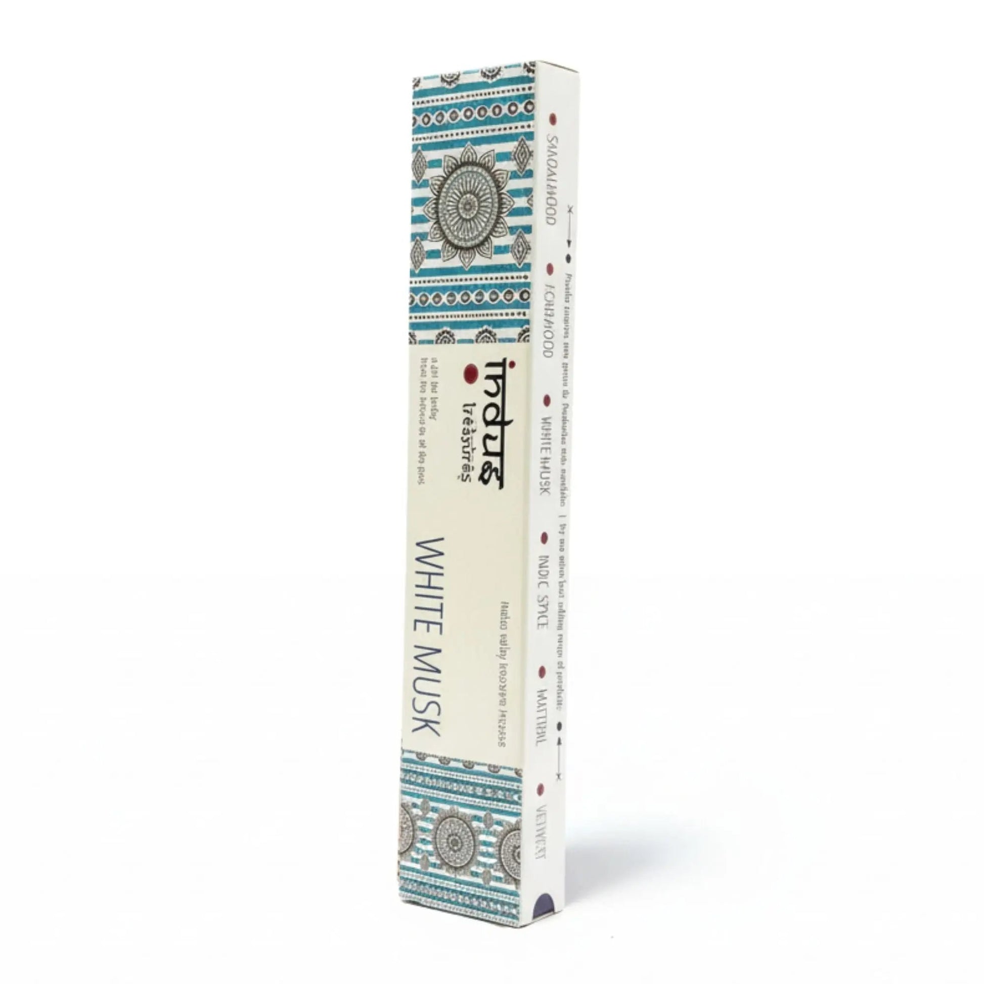 Incenso Indus Treasures - Almíscar Branco - 15g AWArtisan