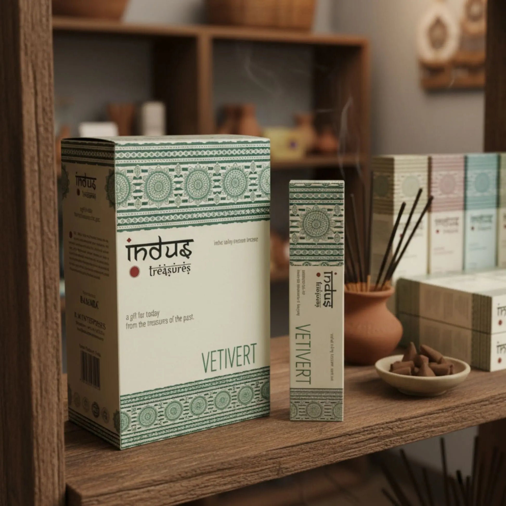 Incenso Indus Treasures - Vetiver - 15g