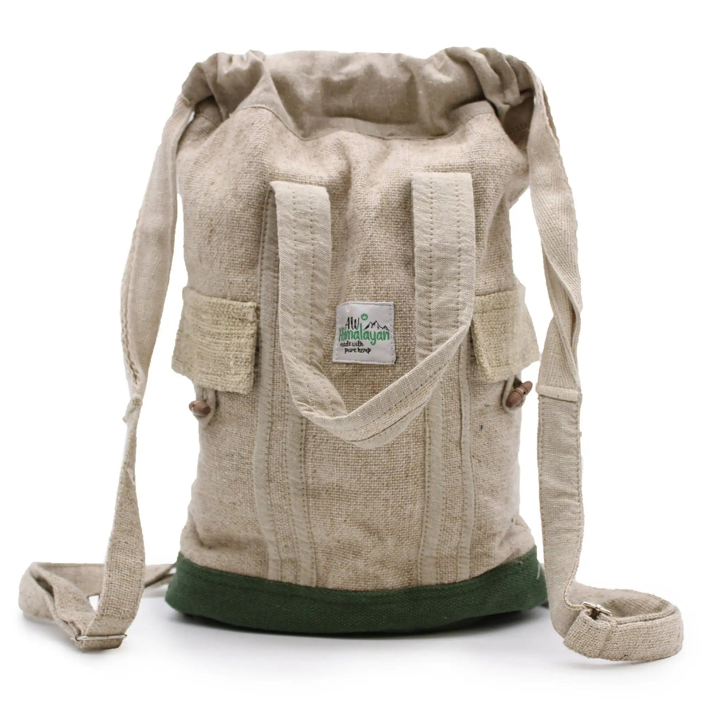 Mochila para Laptop em Algodão – Origem Nepal hempb-20 Mochilas de algodão - asiáticas Mochilas