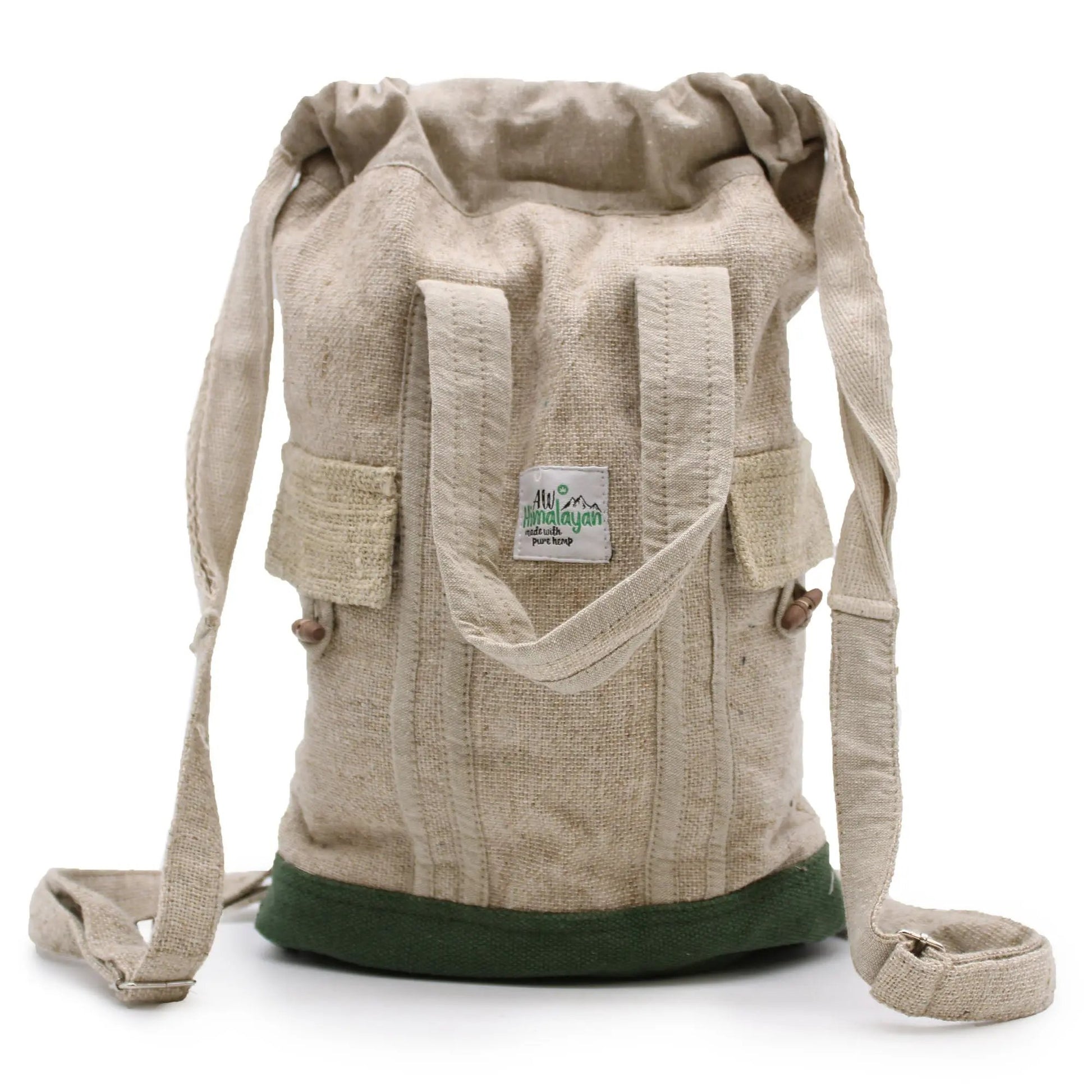 Mochila para Laptop em Algodão – Origem Nepal hempb-20 Mochilas de algodão - asiáticas Mochilas