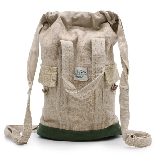 Mochila para Laptop em Algodão – Origem Nepal hempb-20 Mochilas de algodão - asiáticas Mochilas