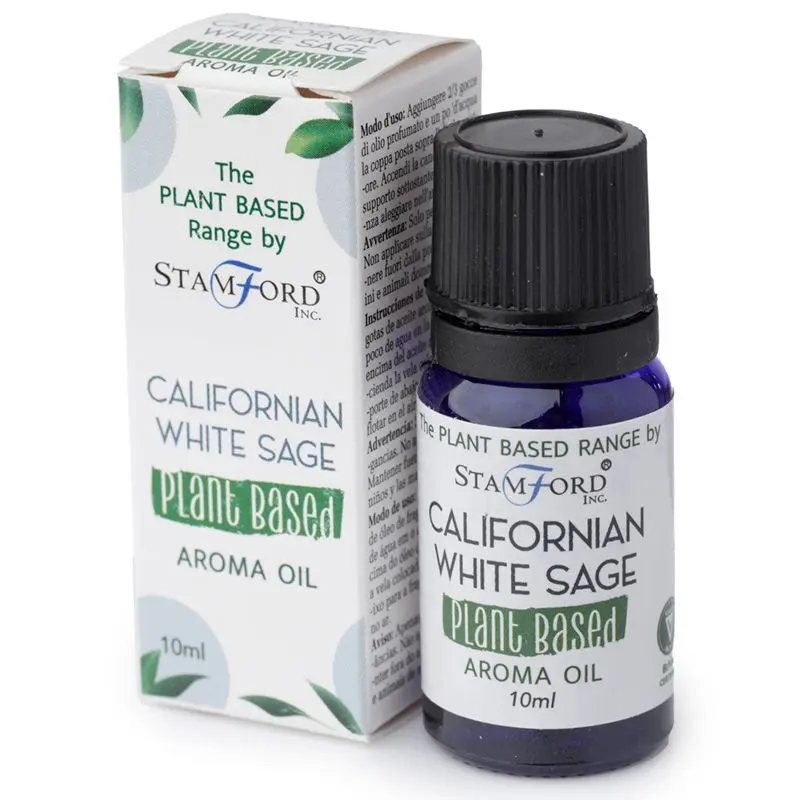 Óleo aromático à base de plantas - Sálvia Branca Californiana - Hoc Sensu