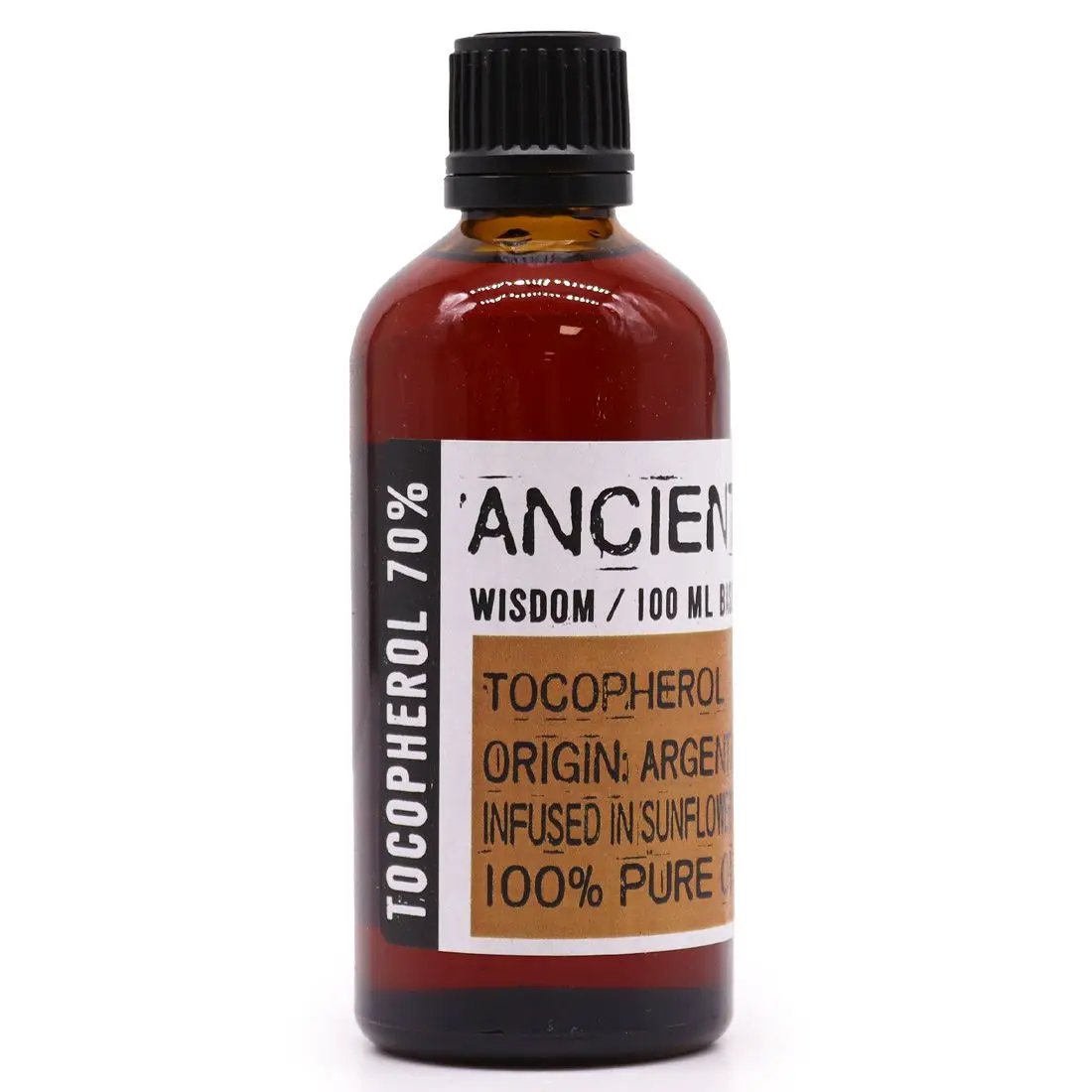 Óleo de Tocoferol (Vitamina E) – 100 ml bo-26 Essências e Óleos Essenciais - uso humano Óleos essenciais