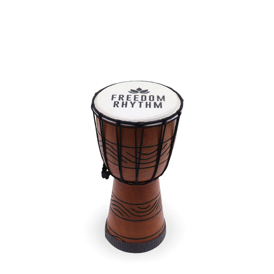 Tambor Djembé Pro Pequeno - Ritmo de Liberdade (Agudo) - 30cm