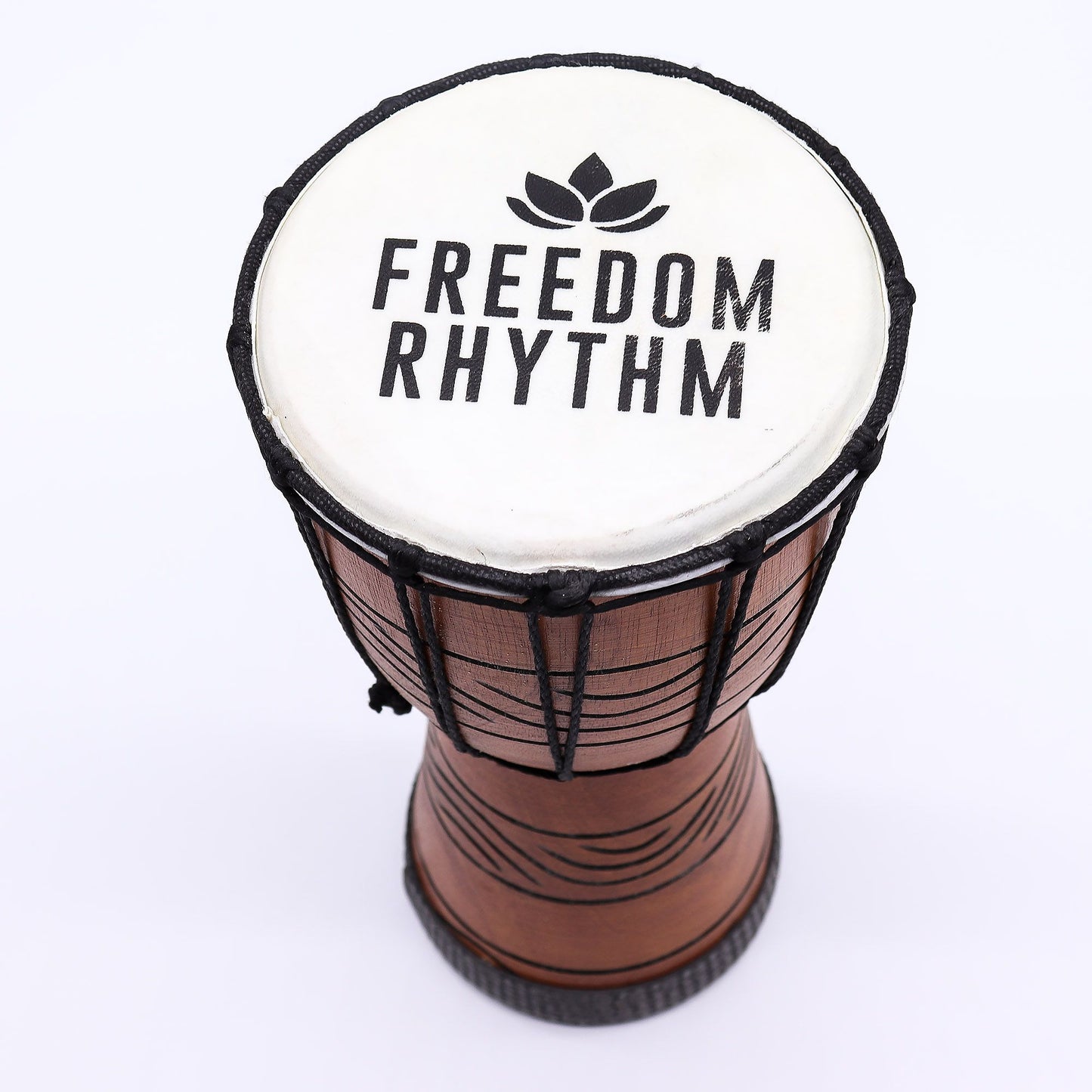 Tambor Djembé Pro Pequeno - Ritmo de Liberdade (Agudo) - 30cm