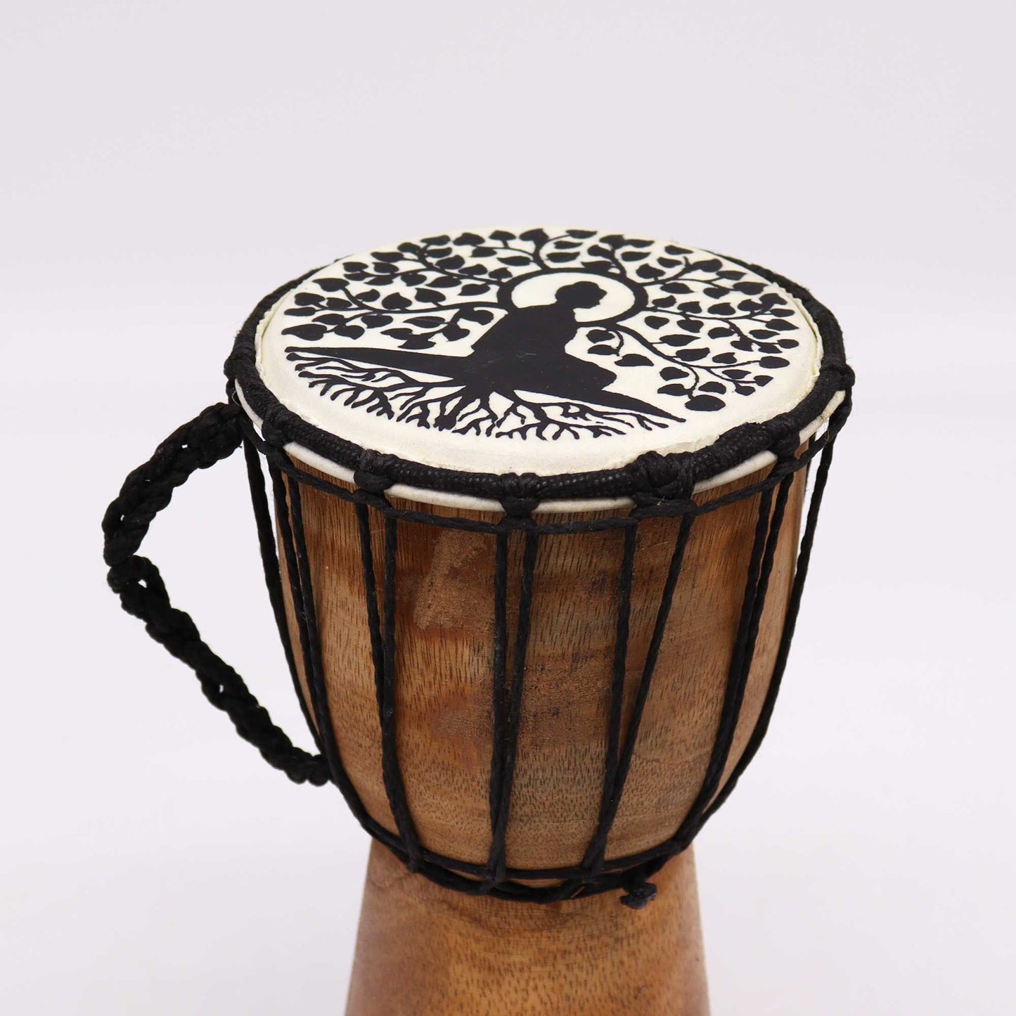 Tambor Djembé Artesanal Tampa Larga - 25cm - [hoc Sensu]