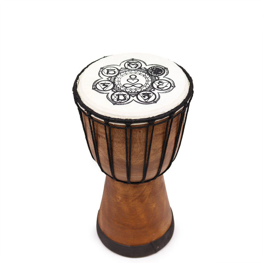 Tambor Djembé Artesanal Tampa Larga - 30cm - [hoc Sensu]