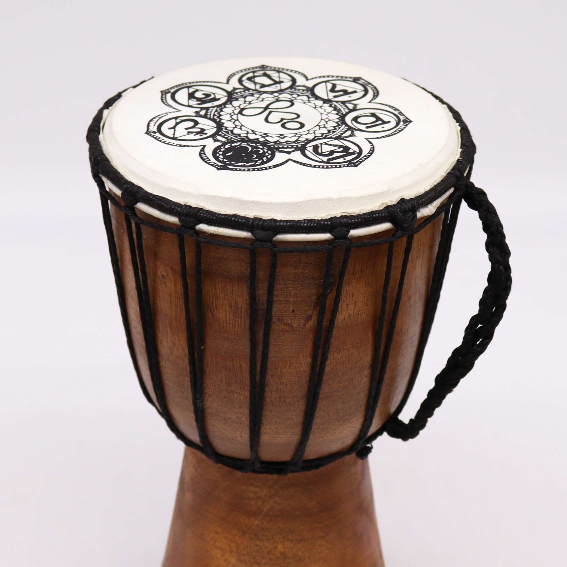 Tambor Djembé Artesanal Tampa Larga - 30cm - [hoc Sensu]