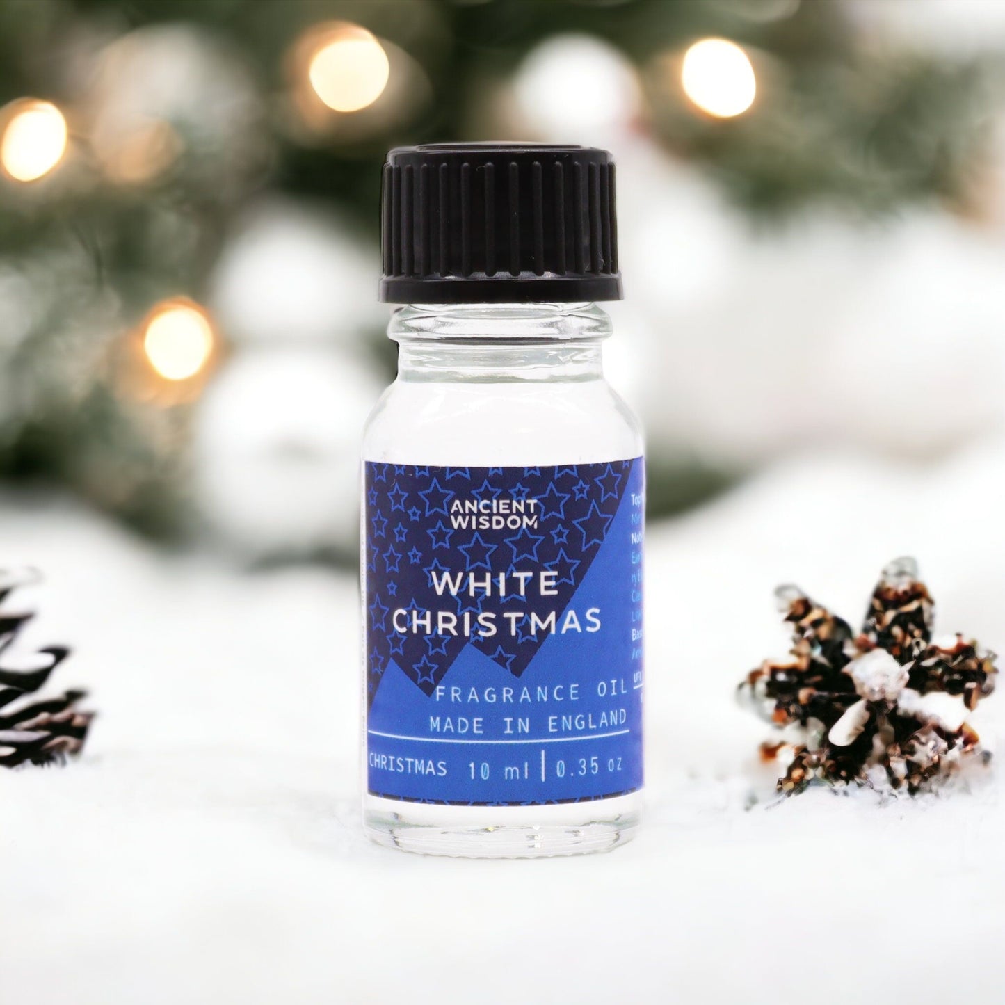 Óleo de Fragrância 10ml - Natal Branco