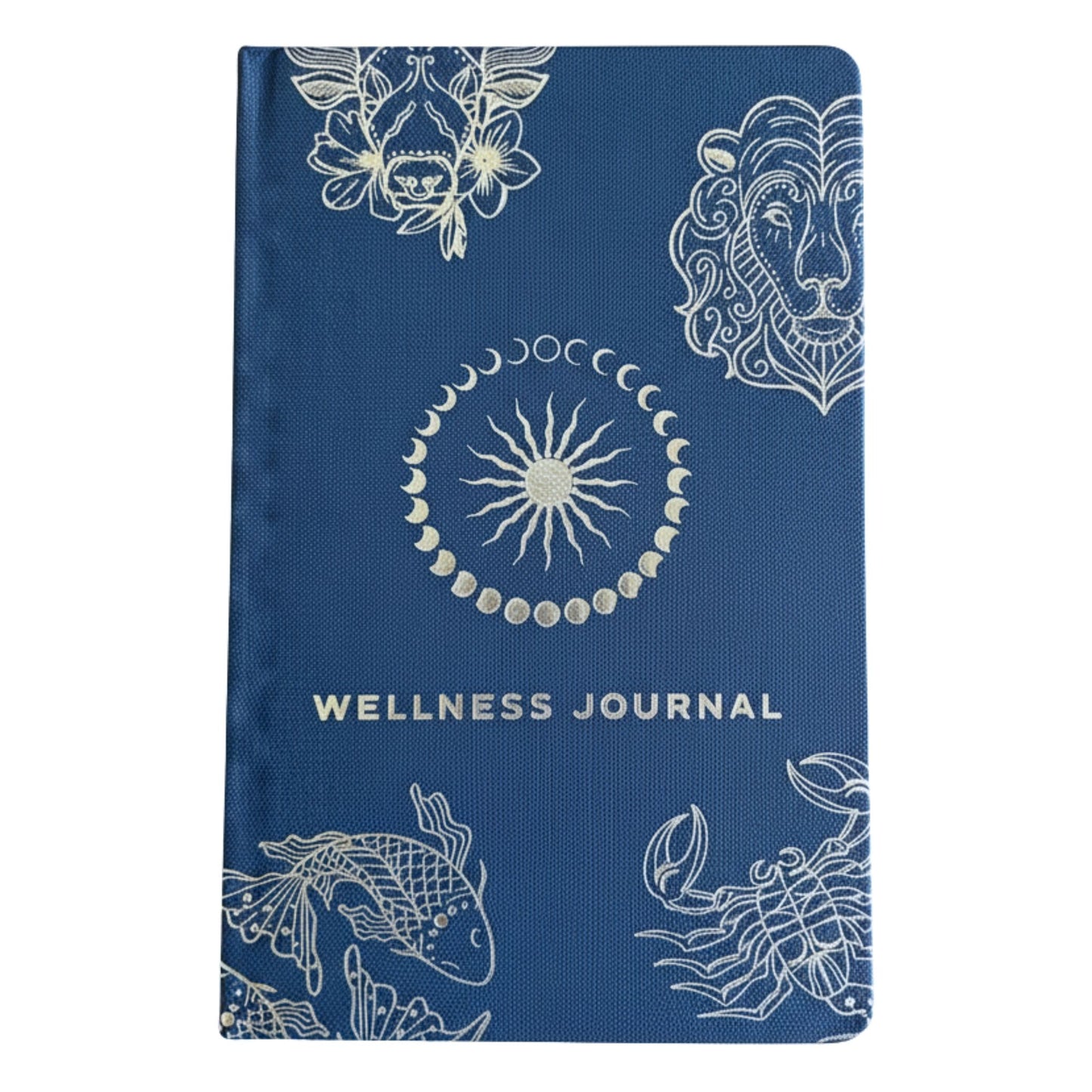 Diário Bem-Estar Azul Zodíaco 120 Páginas - Hoc Sensu