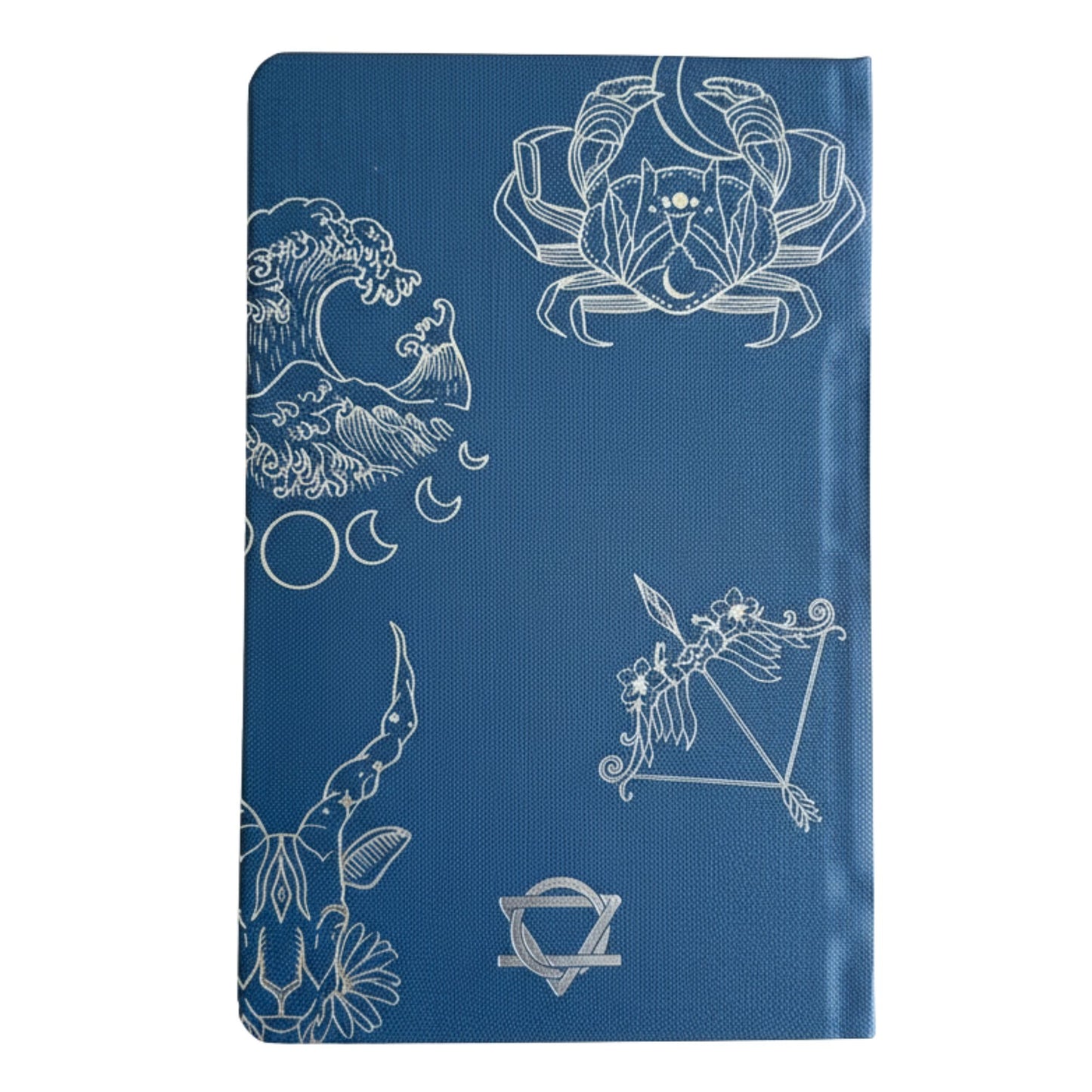 Diário Bem-Estar Azul Zodíaco 120 Páginas - Hoc Sensu