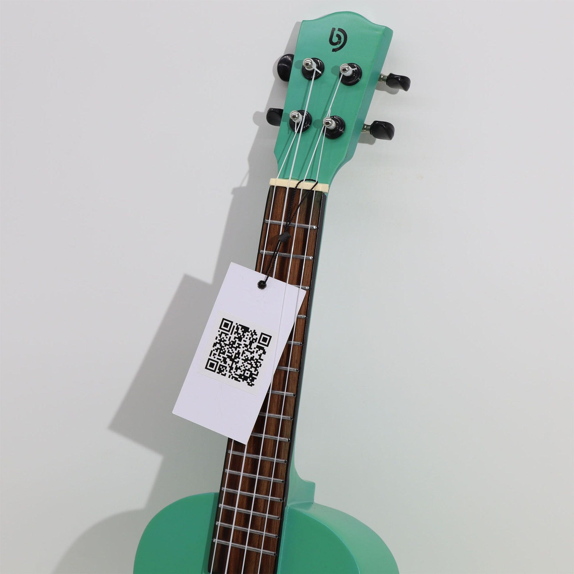 Cavaquinho Havaiano (Ukulele) Artesanal - Acabamento Turquesa (4 Cordas)