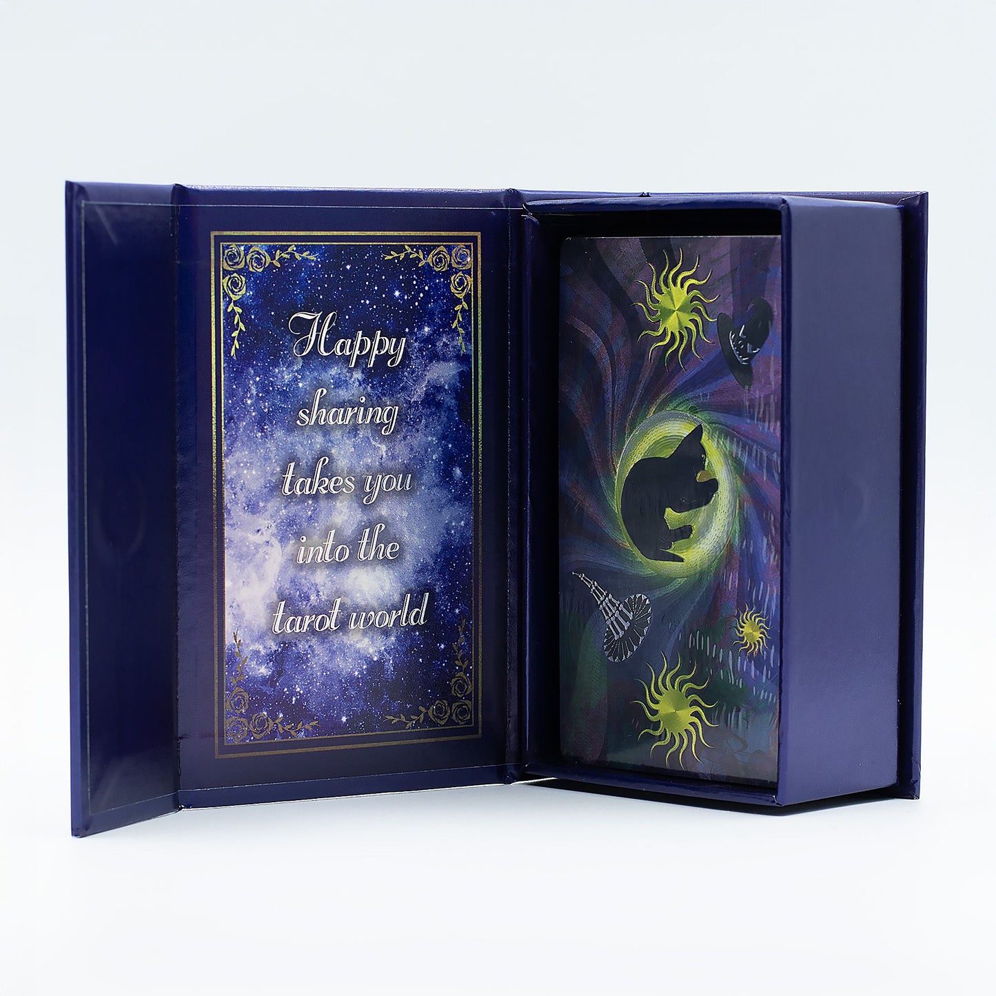 Cartas de Tarot da Bruxa - Púrpura Metálico