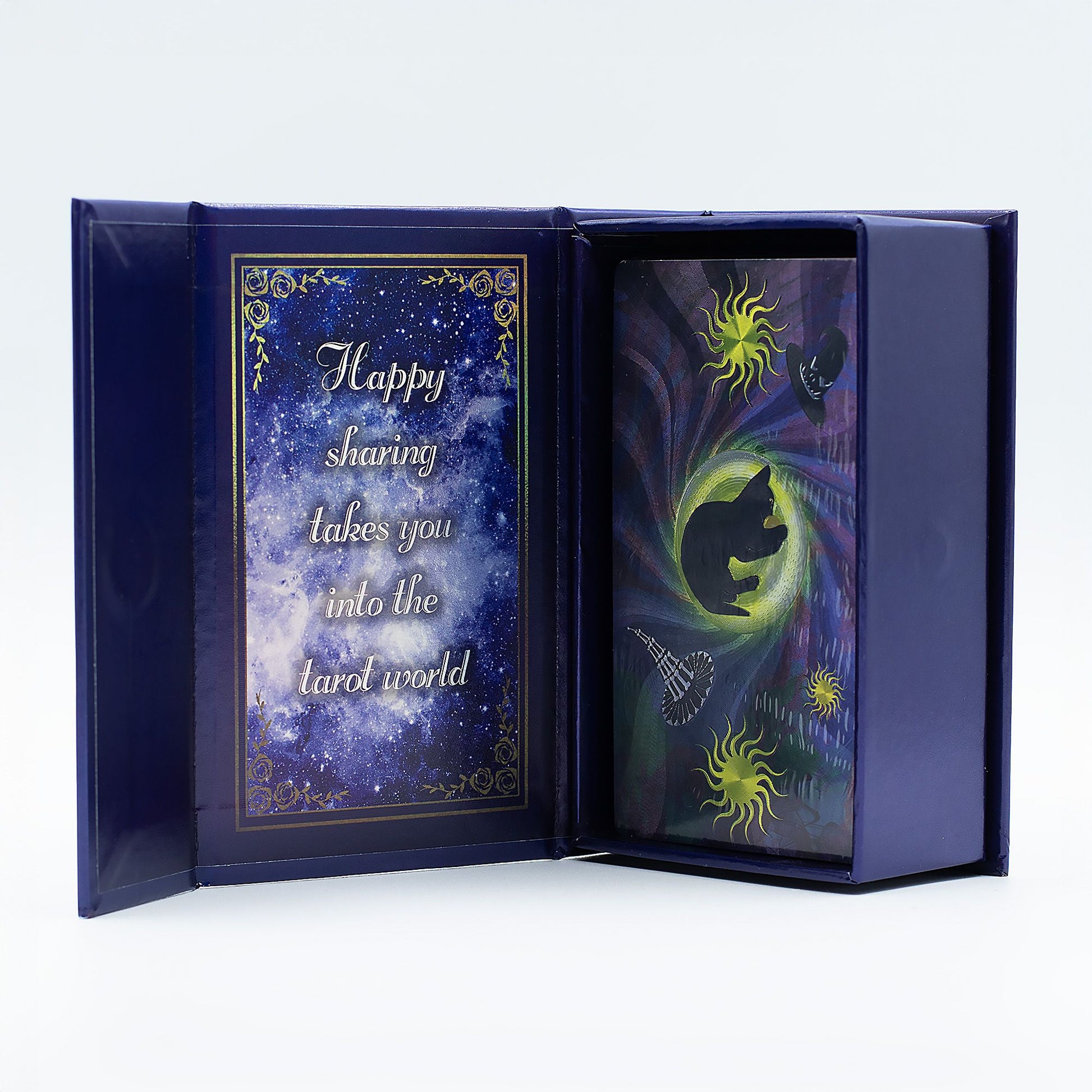Cartas de Tarot da Bruxa - Púrpura Metálico