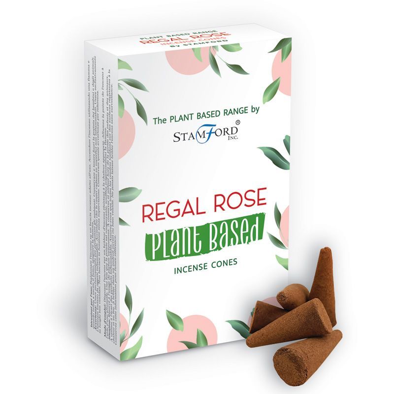 Cones de Incenso Naturais - Rosa Real