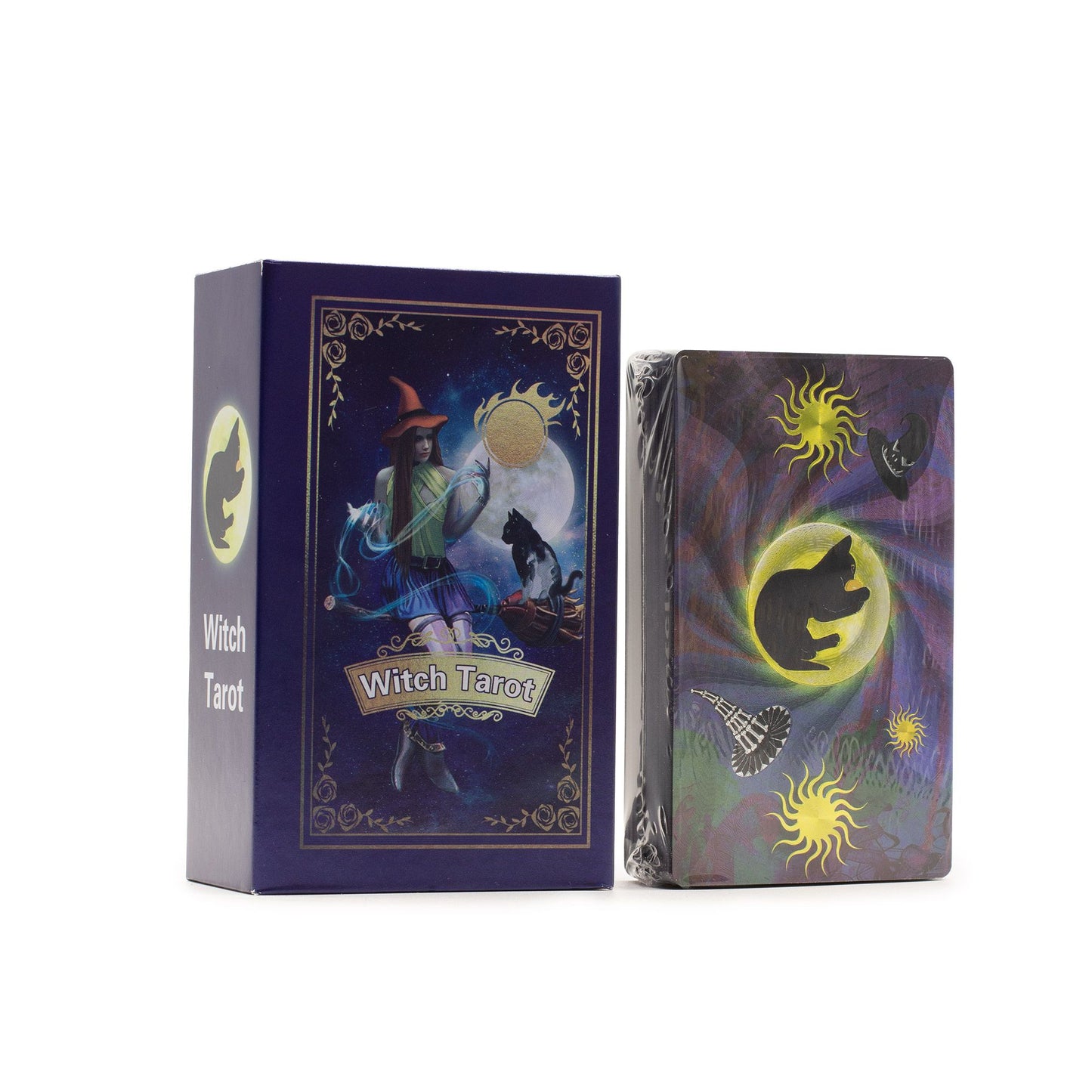 Cartas de Tarot da Bruxa - Púrpura Metálico