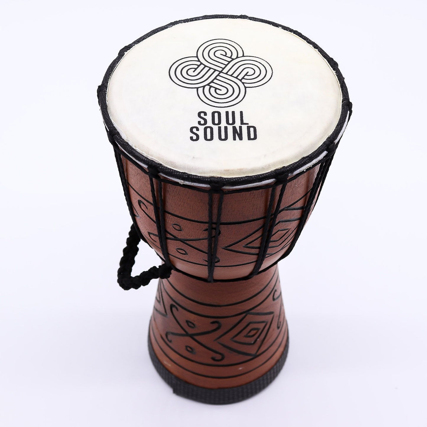 Tambor Djembé Pro Pequeno - Som da Alma (Grave) - 30cm