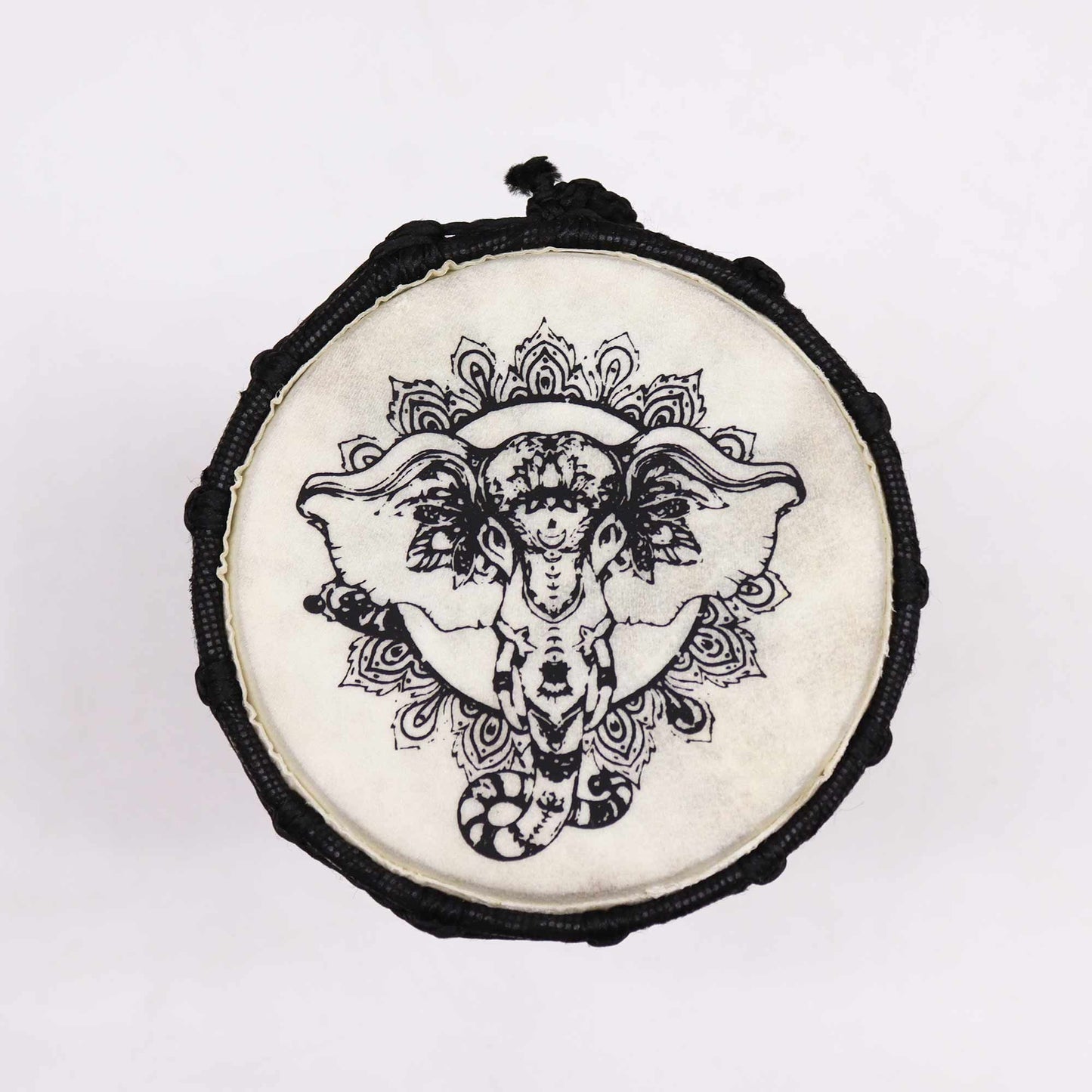Tambor Djembé Artesanal Tampa Larga - 20cm - [hoc Sensu]