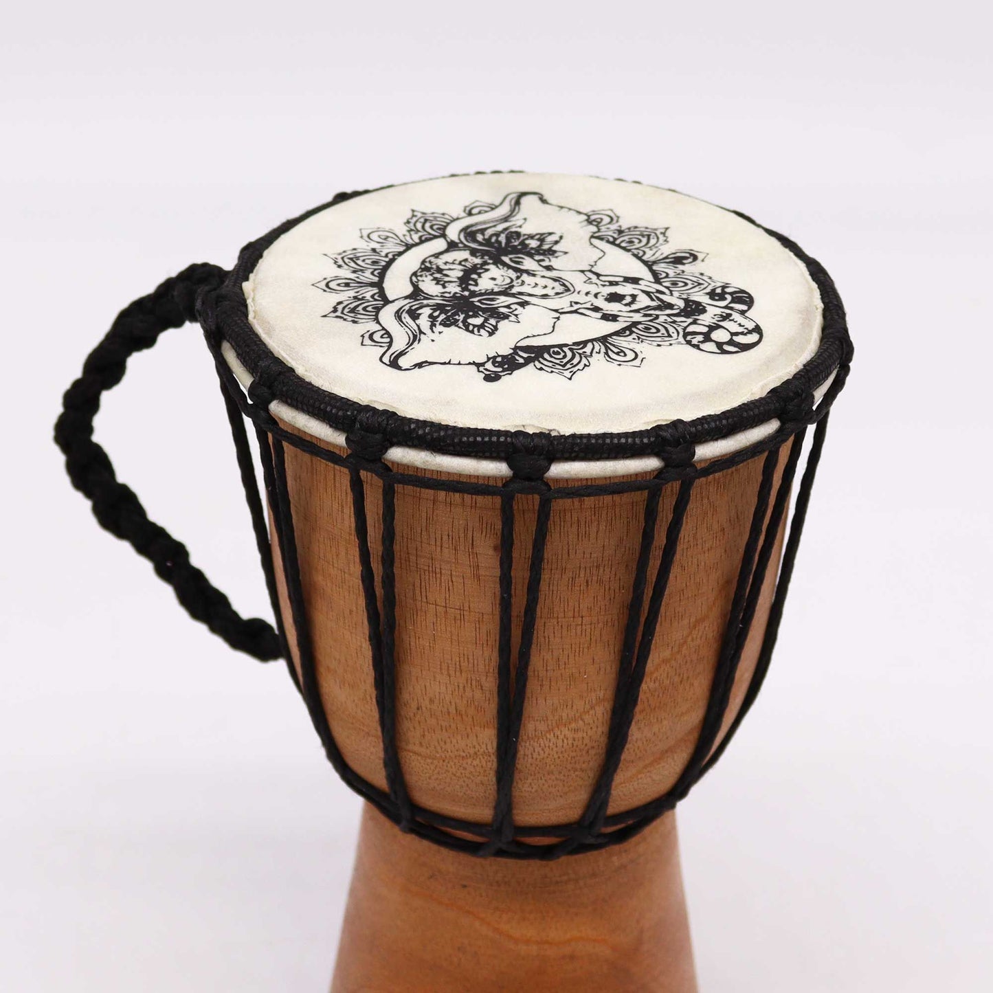 Tambor Djembé Artesanal Tampa Larga - 20cm - [hoc Sensu]