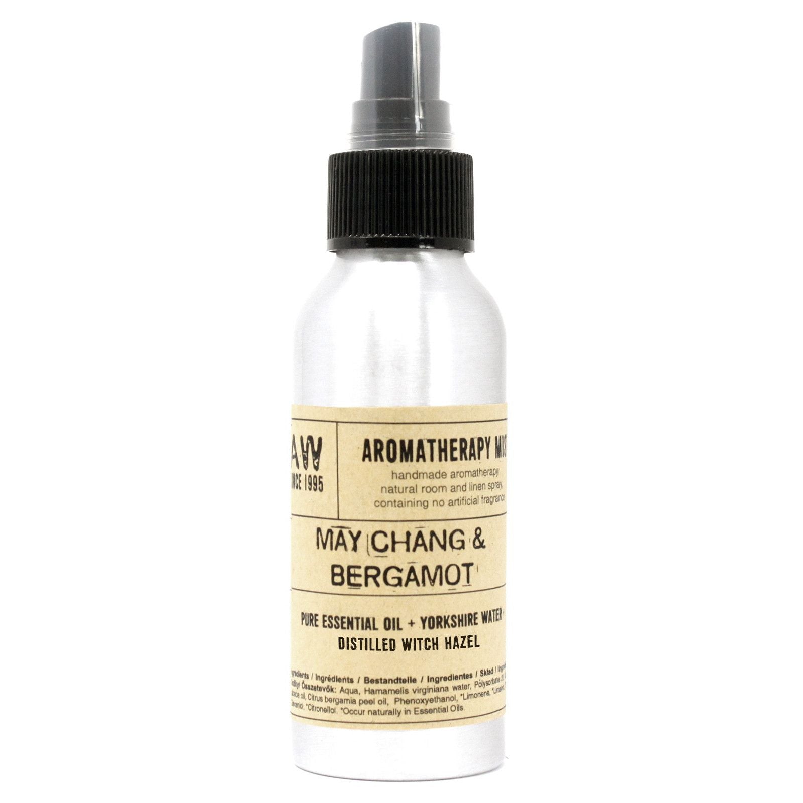 Spray de Óleos Essenciais May Chang & Bergamota 100ml - [hoc Sensu]