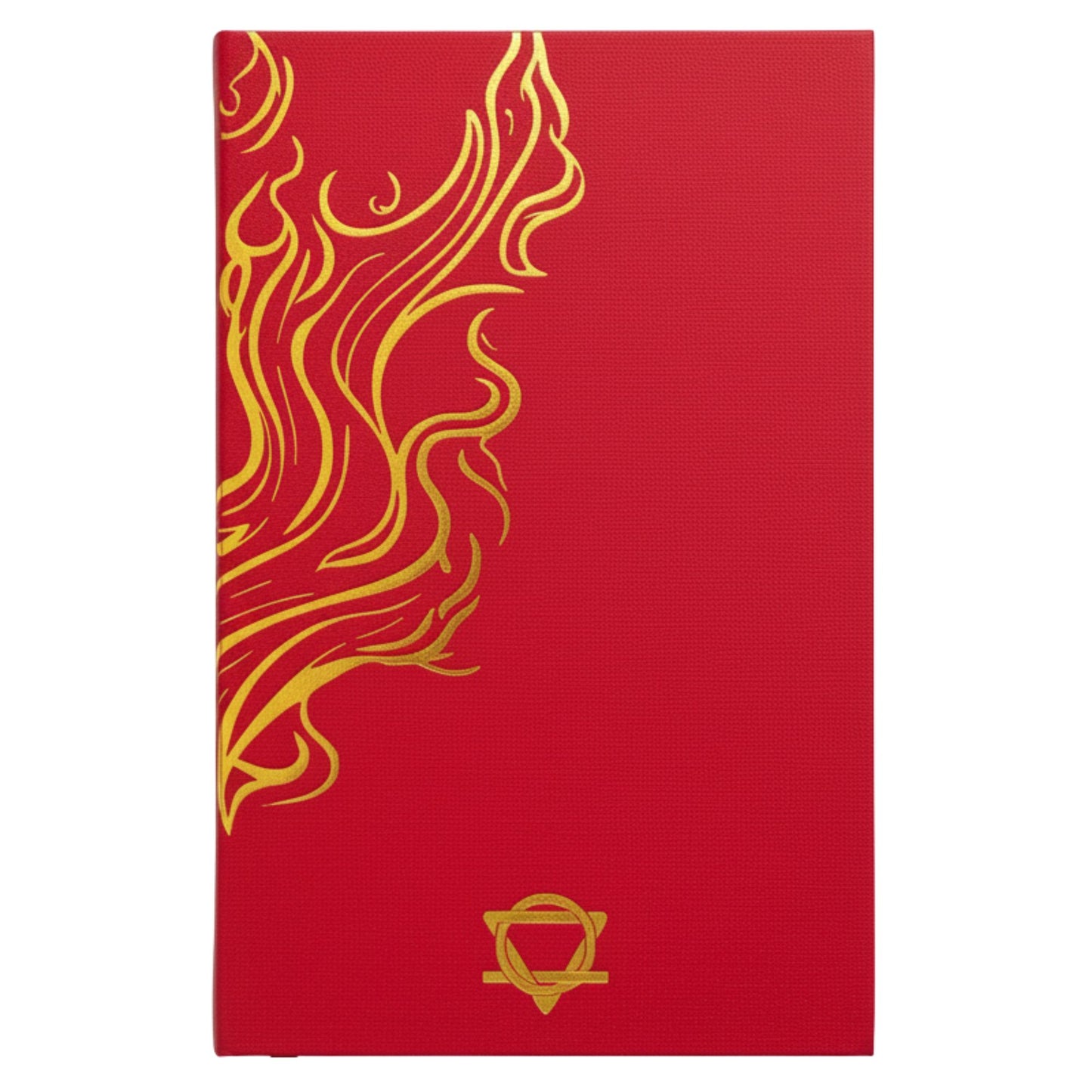 Diário Bem-Estar Vermelho Mandala Lótus 120 Páginas - Hoc Sensu