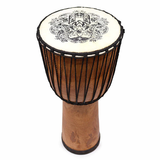 Tambor Djembé Artesanal Tampa Larga - 50cm - [hoc Sensu]