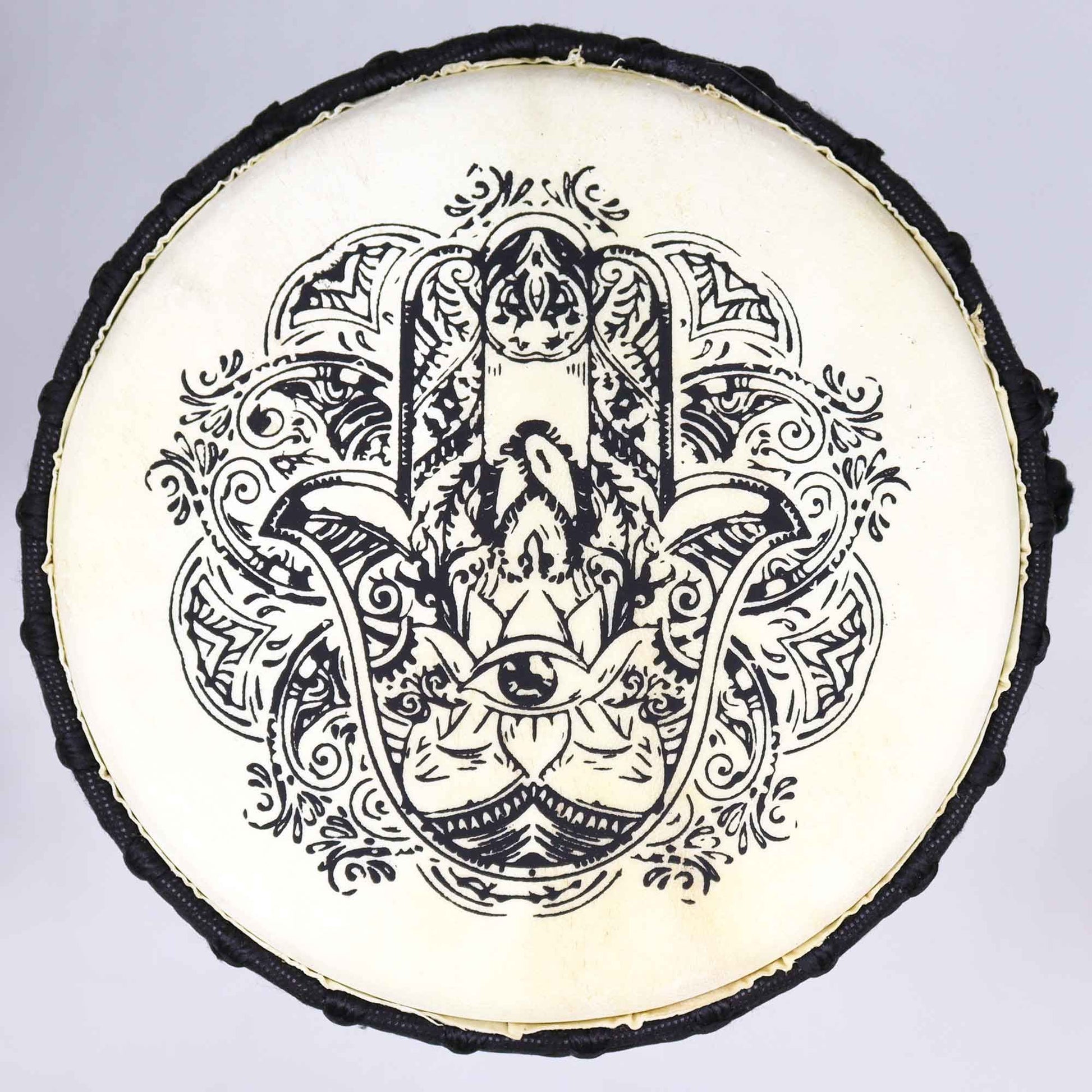 Tambor Djembé Artesanal Tampa Larga - 50cm - [hoc Sensu]