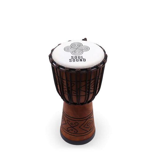Tambor Djembé Pro Grande - Som da Alma (Grave) - 50cm