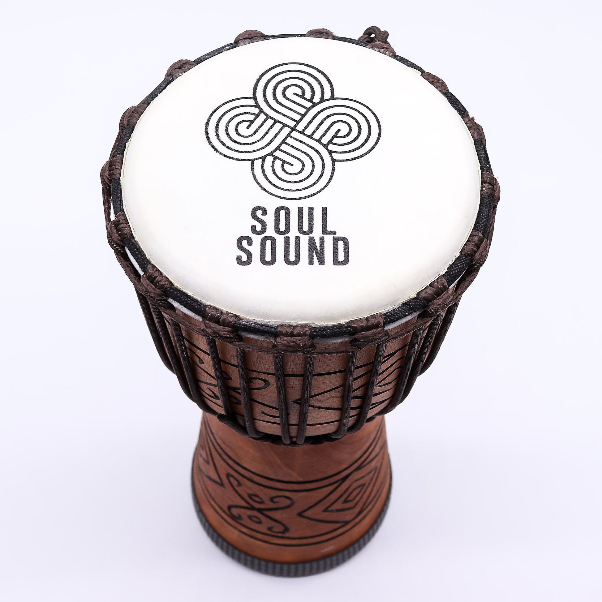 Tambor Djembé Pro Grande - Som da Alma (Grave) - 50cm
