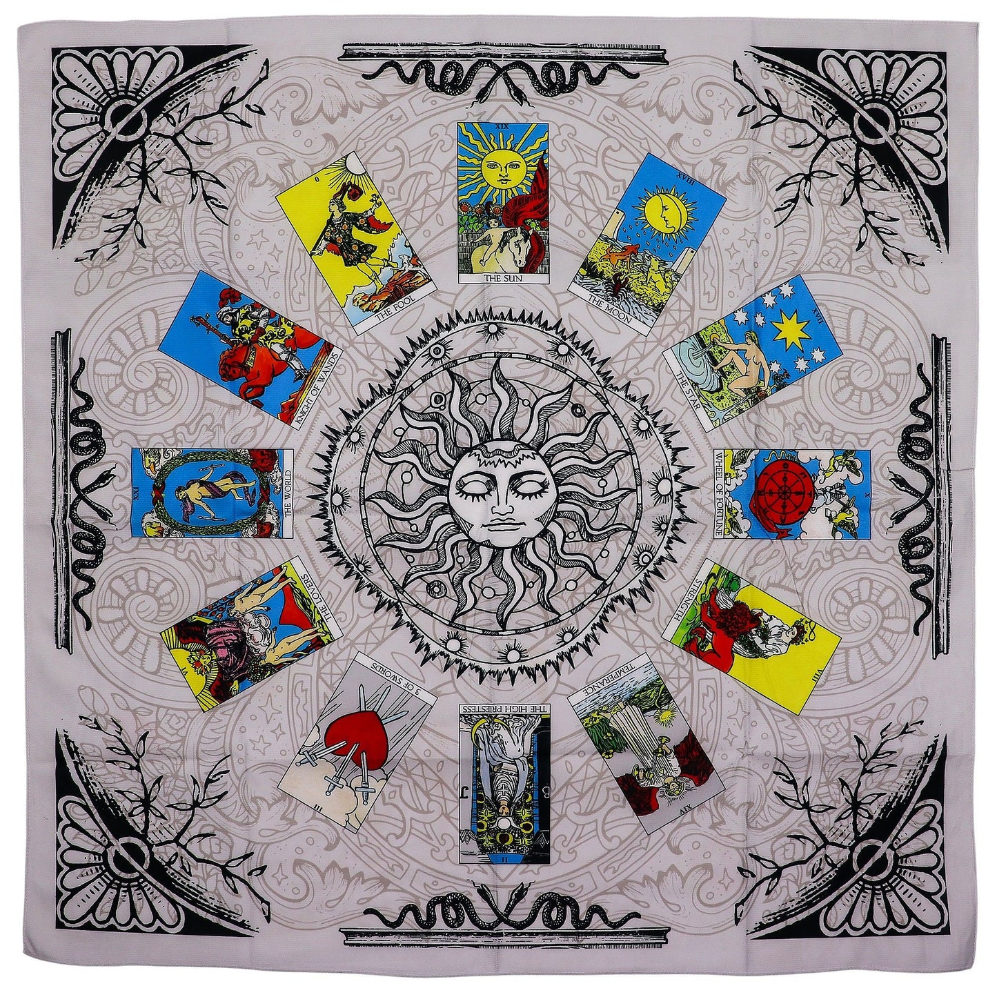Pano para Leitura de Tarot - Árvore da Vida