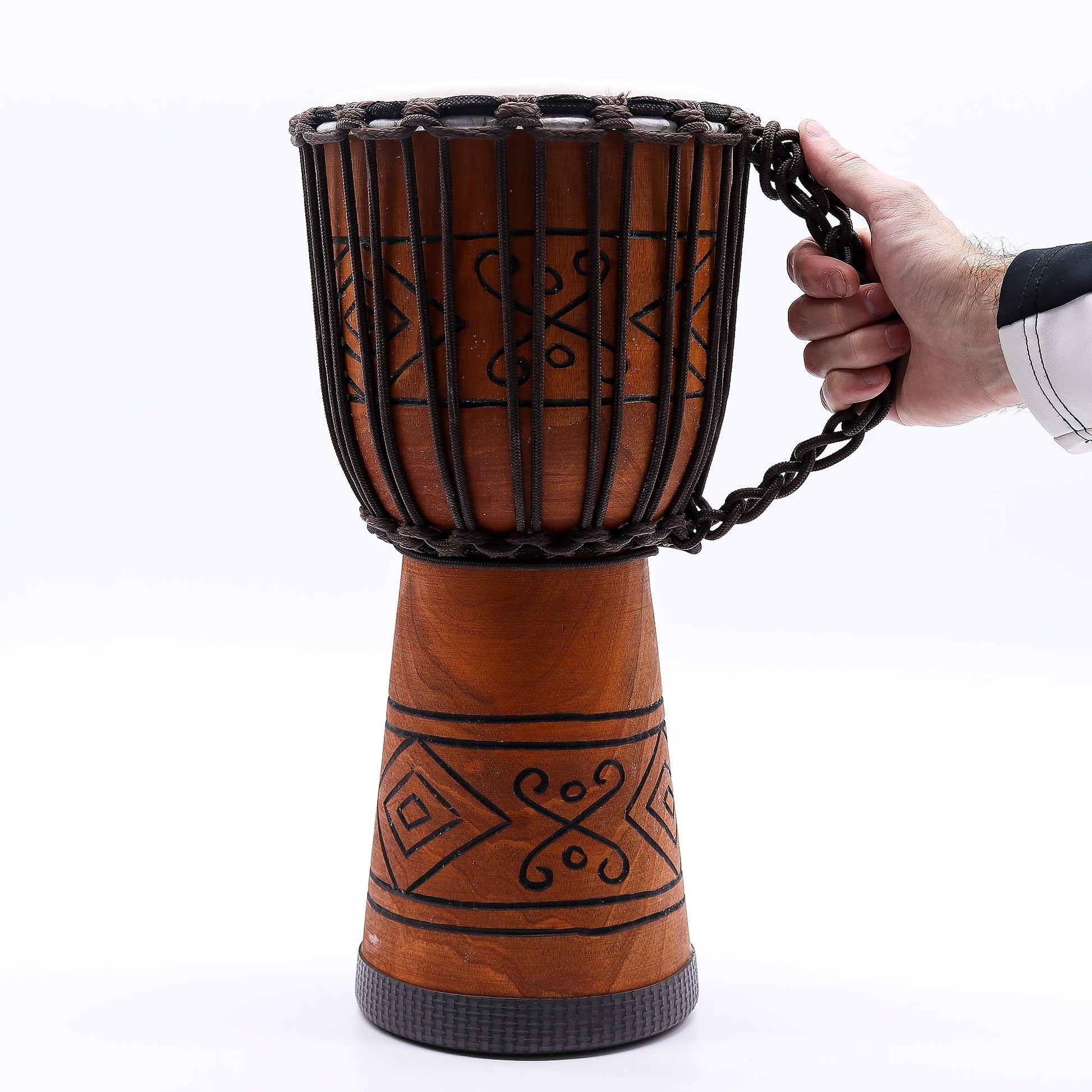 Tambor Djembé Pro Grande - Som da Alma (Grave) - 50cm