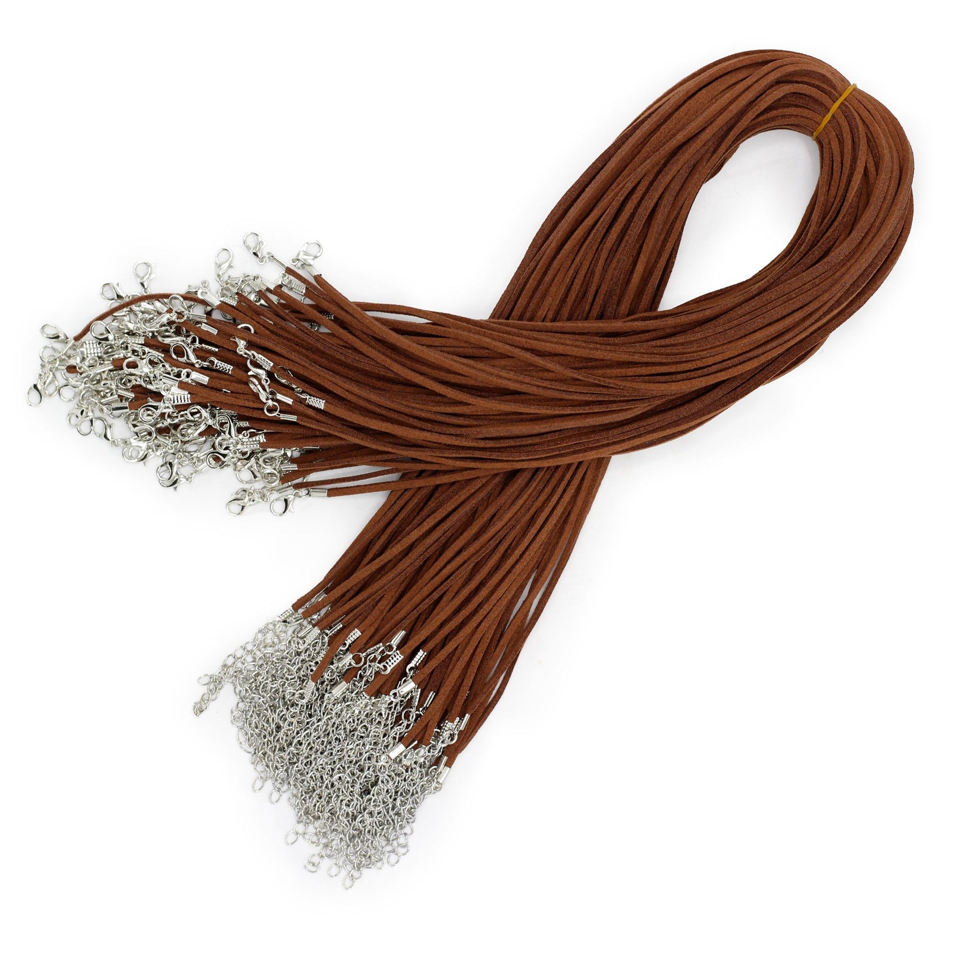 Cordão para Acessórios 2.5mm x 55cm Castanho Escuro - Hoc Sensu