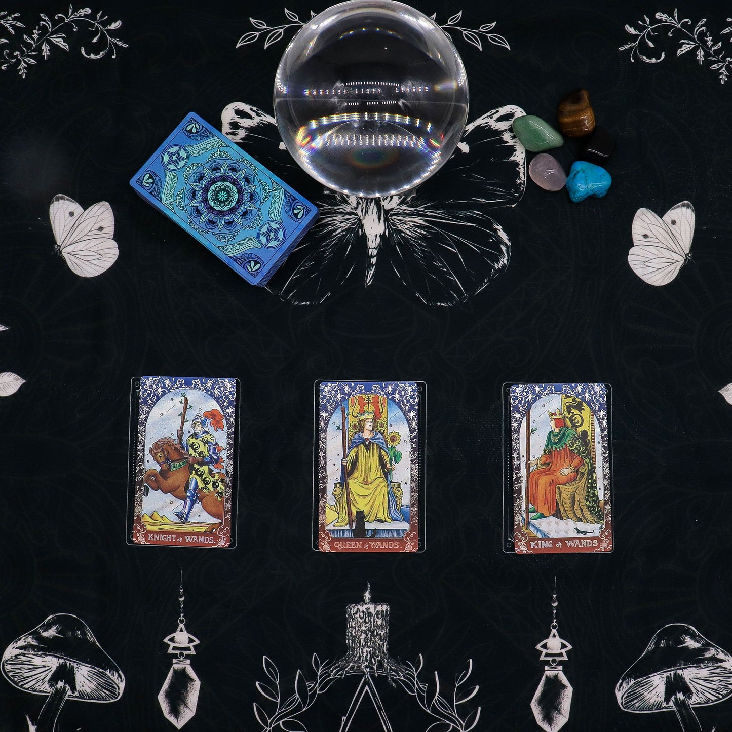 Pano para Leitura de Tarot - Bruxa Antiga