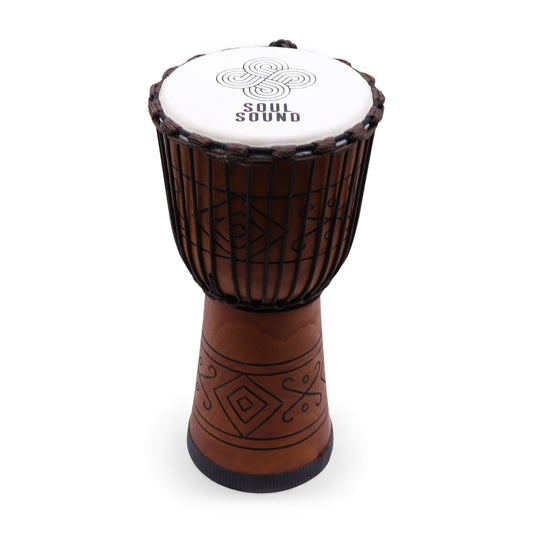 Tambor Djembé Pro Grande - Som da Alma (Grave) - 50cm