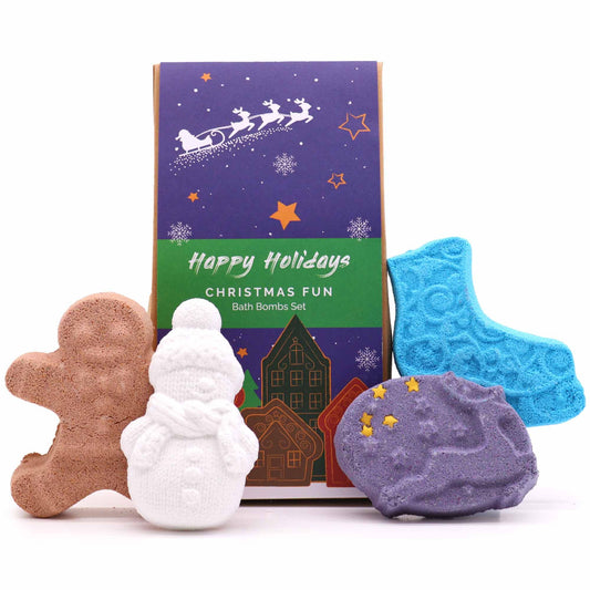 Pack Presente Bombas de Banho - Diversão de Natal